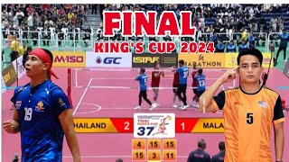 KING OF ASEAN  SABET SEMUA MEDALI EMAS KINGS CUP THAILAND 2024 REGU A  THAILAND VS MALAYSIA [upl. by Leirud]