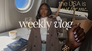 The USA is just not for me anymore 🙅🏾‍♀️  GERMANY WEEKLY VLOG [upl. by Nagard]