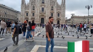 🇮🇹🇮🇹Wlog travel Taliansko Milano 🇮🇹🇮🇹 Nadhěrne namestie v centre Duoma 2024 a Galeria Wittoria E… [upl. by Lunnete834]