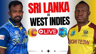 West Indies vs Sri Lanka Live  West Indies vs Sri Lanka 1st ODI Live Score amp Commentary  Live [upl. by Milka]