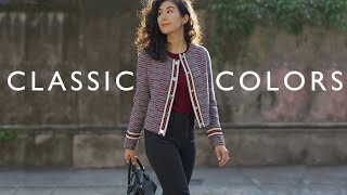 How To Wear Burgundy  Classic Color Combinations That Always Look Chic [upl. by Fox395]