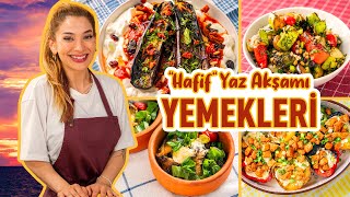 Yaz Akşamları için İdeal Kurtarıcı ve Hafif Yemek Tarifleri ☀️🍉⛱️ YAZ YEMEKLERİ [upl. by Kisung933]