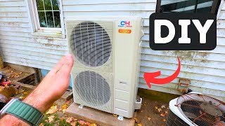 How To Install A Ducted Mini Split Start To Finish [upl. by Kendre314]