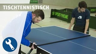 Aufbauanleitung Tischtennistisch quotLigaquot  Schulsport amp Vereinssport  SportThieme [upl. by Nnaeiram]