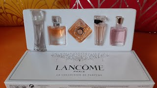 Unboxing LANCÔME Christmas gift  LANCÔME PERFUME [upl. by Diarmuid]