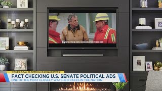 Fact checking Ohios US Senate campaign ads [upl. by Licec]