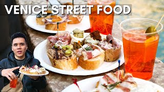 Venice STREET FOOD  Cicchetti Tramezzini  Doges Palace Tour [upl. by Solana]