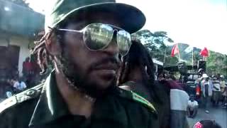 Polda Papua Bubarkan Demonstran KNPB Paksaflv [upl. by Adiela]