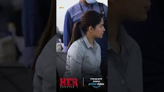 HER  Chapter 1 Movie Making  Ruhani Sharma  Streamingonamazonprime  shooting  ytshorts [upl. by Tyoh]