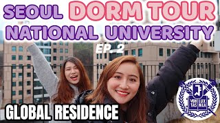 Seoul National University Global Residence Dorm Tour  KGSP GKS Scholarship 2021 [upl. by Mia176]