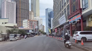 PHNOM PENH CITY Good morning driving tour street view so cool  CAMBODIA 2022 [upl. by Ekud]