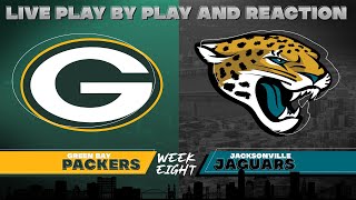 Packers vs Jaguars Live Play by Play amp Reaction [upl. by Bebe]