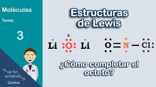 ¿CÓMO dibujar estructuras de LEWIS 1º parte [upl. by O'Malley]