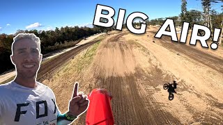 This Track Has A Huge Jump Raw GoPro Laps [upl. by Assirem453]