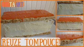 Hoe maak je een Enorme Reuze Tompouce Collab Koningsdag recept  Bakken met Bastaart [upl. by Terrill]