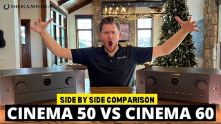 NEWMarantz Cinema 50 vs 60 Side by Side Comparison Worth the UPGRADE [upl. by Adieren737]