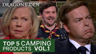 Top 5 Camping Products Pitched In The Den Vol 1  Dragons Den [upl. by Analaj]