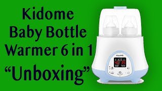 Kidome Baby Bottle Warmer 6 in 1 [upl. by Yannodrahc]