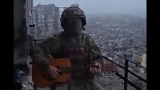 Russian soldiers sings Just dont tell mom that Im going to Bakhmut [upl. by Acissej618]