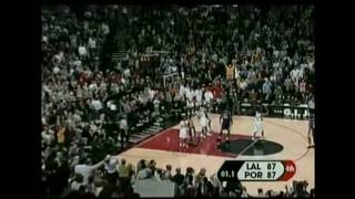 Kobe Bryant Incredible Game Tying  Game Winning Shots vs Portland [upl. by Tuorah]