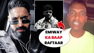 EMIWAY BANTAI KA BAAP RAFTAAR  EMIWAY BANTAI DISS TRACK FOR RAFTAAR  EMIWAY REPLY TO RAFTAAR DHH [upl. by Noseaj586]