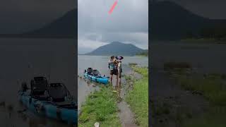 Proserpine Dam Barramundi Fishing from a Kayak 2023 Huge Barra barramundi fishing [upl. by Sperry]