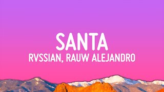 Rvssian Rauw Alejandro Ayra Starr  Santa LetraLyrics [upl. by Luttrell]