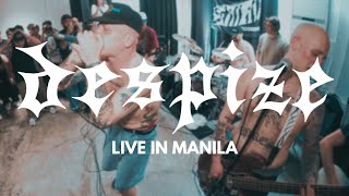 Despize  Live in Manila  FULL SET 4K [upl. by Suoicerpal]