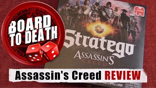 Assassins Creed Board Game Stratego Review [upl. by Ymmac]