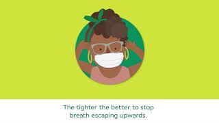 How to stop your glasses fogging up when wearing a face mask  Specsavers [upl. by Lennor189]