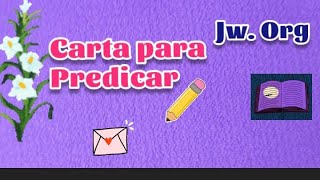 MODELO de carta para PREDICAR  Testigos de Jehová [upl. by Abramo]