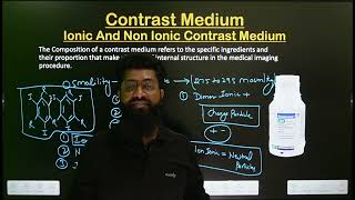 Ionic amp Non Ionic Contrast Media  Monomer amp Dimer  Part 4  In Hindi  Radiology Contrast [upl. by Rebma6]