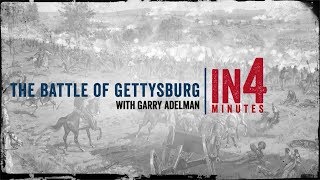 The Battle of Gettysburg The Civil War in Four Minutes [upl. by Aztinad]