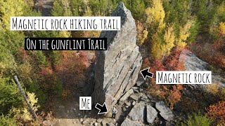 Hiking to Magnetic Rock amp MOOSE SIGHTING  Gunflint Trail [upl. by Jori]