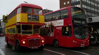 140 Bus Route Running Day  Harrow Bus Station [upl. by Villiers]