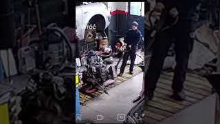 Epic Fail in the Garage Mechanics’ Wildest amp Funniest Moments 🛠️😂 [upl. by Yulma]