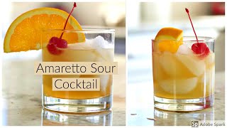 Amaretto Sour  How to Drink [upl. by Lseil133]