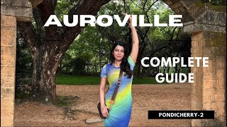 Auroville travel guide How to visit How to live what is it like to be here vlog auroville [upl. by Dorion]