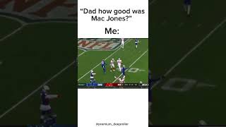 “Dad how good was Mac Jones” Me nfl football dad good funny fail sports probowl sub [upl. by Ryann]