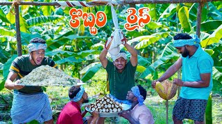 COCONUT RICE RECIPE 4K  Simple amp Tasty Recipe  Andhra Village Food [upl. by Akerdal]