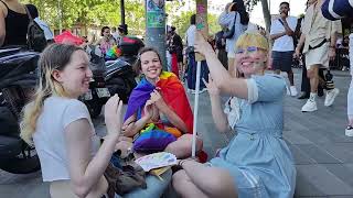 Paris Gay Pride 2023  La Marche des Fiertés 2023 [upl. by Lekcim]