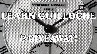 Learn Guilloche  Giveaway Watchmaking Vlog 10 [upl. by Naesal805]