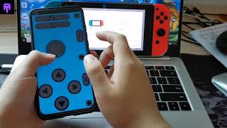 HOW TO USE YOUR MOBILE PHONE AS A SWITCH HANDLE JOYCON [upl. by Amelia]