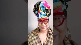 Freestyle Headwrap Tutorial Using Two Headwraps [upl. by Stedman521]