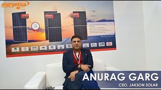 Exclusive Interview with Anurag Garg CEO Jakson Solar [upl. by Maxama]