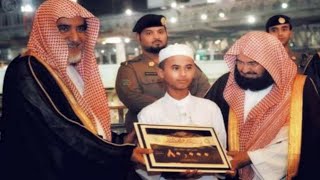 Hafiz Nazmus Sakib┇Recites in Masjid AlHaram Makkah┇Hifzul Quran Competition 2013 [upl. by Brittani197]