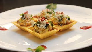 Mexican canapes recipe  Quick party snacks recipe  Veg party starters recipe [upl. by Jacquelynn]