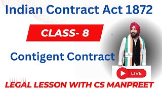 Indian Contract Act companysecretarystudents india cseet csgo cscsexecutiveregistrationprocess [upl. by Arodaeht164]