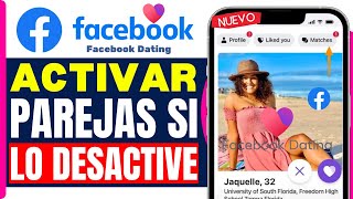 Como Activar Facebook Parejas Si Lo Desactive  En 2025 [upl. by Haleigh516]