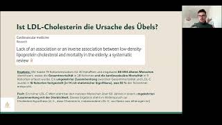 Warum LDL Cholesterin oft harmlos ist  Laszlo Schlindwein [upl. by Kleeman]